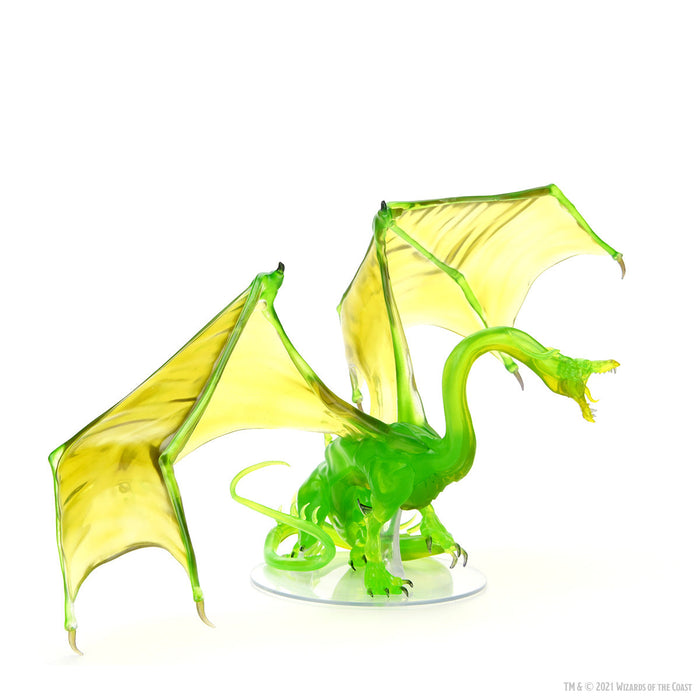 D&D: Icons of the Realms - Adult Emerald Dragon Premium Figure - for just $99.99! 