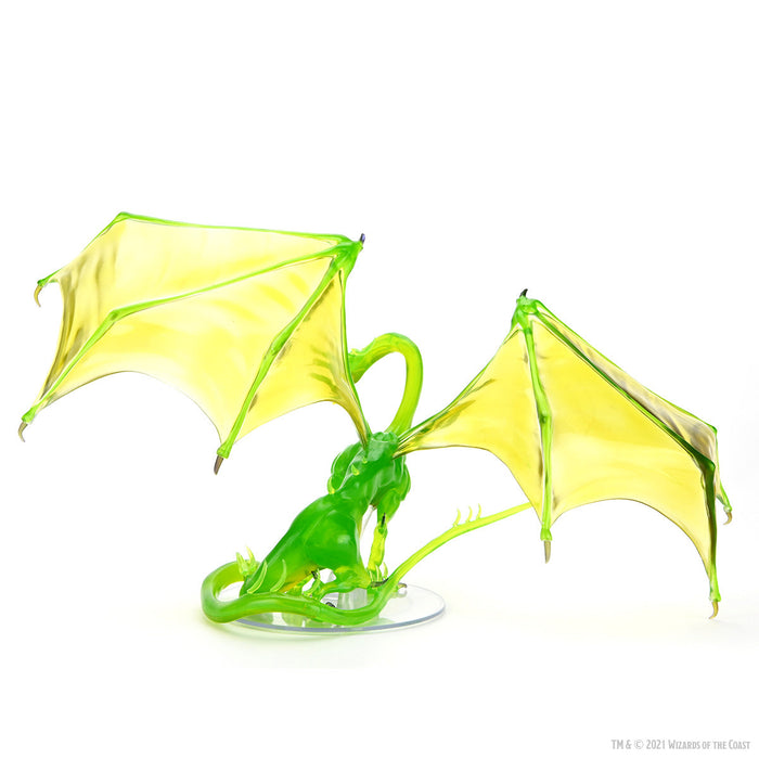 D&D: Icons of the Realms - Adult Emerald Dragon Premium Figure - for just $99.99! 