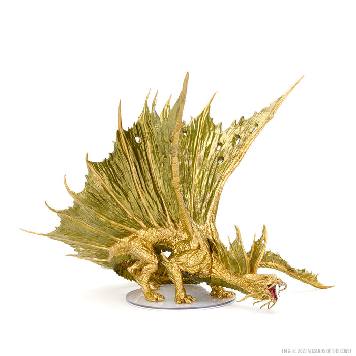 D&D: Icons of the Realms - Adult Gold Dragon Premium Figure - for just $99.99! 