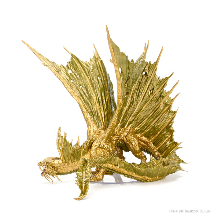 D&D: Icons of the Realms - Adult Gold Dragon Premium Figure - for just $99.99! 