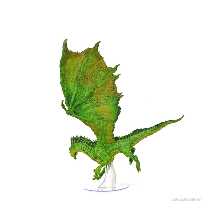 D&D: Icons of the Realms - Adult Green Dragon Premium Figure - for just $99.99! 