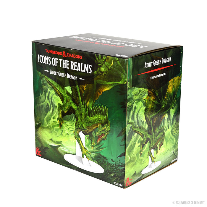 D&D: Icons of the Realms - Adult Green Dragon Premium Figure - for just $99.99! 