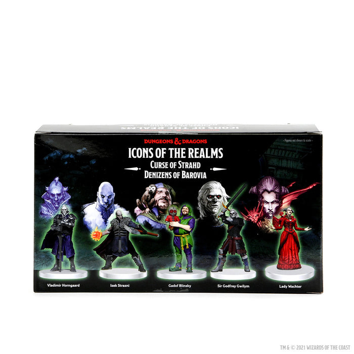 D&D: Icons of the Realms - Curse of Strahd - Denizens of Barovia - for just $39.99! 