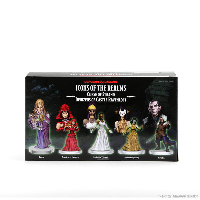 D&D: Icons of the Realms - Curse of Strahd - Denizens of Castle Ravenloft - for just $39.99! 