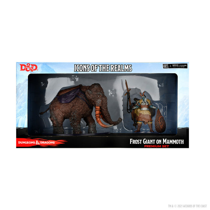 D&D: Icons of the Realms - Snowbound: Frost Giant and Mammoth (Premium Set) - for just $79.99! 