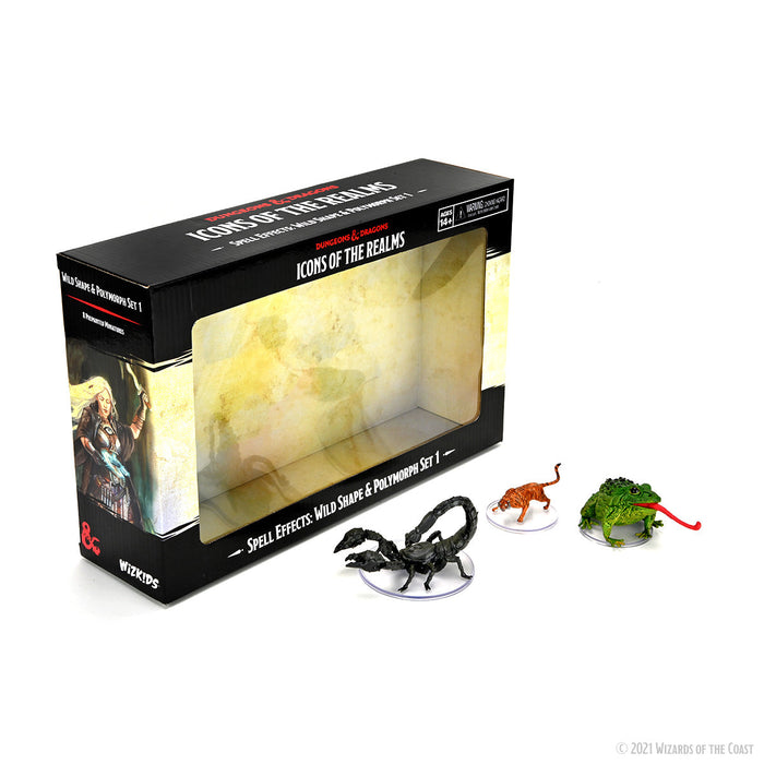 D&D: Icons of the Realms - Wild Shape & Polymorph (Set 1) - for just $44.99! 