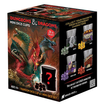 Sirius Dice D&D Mini Dice Cup Series 2 (Blind Box) - for just $19.99! 