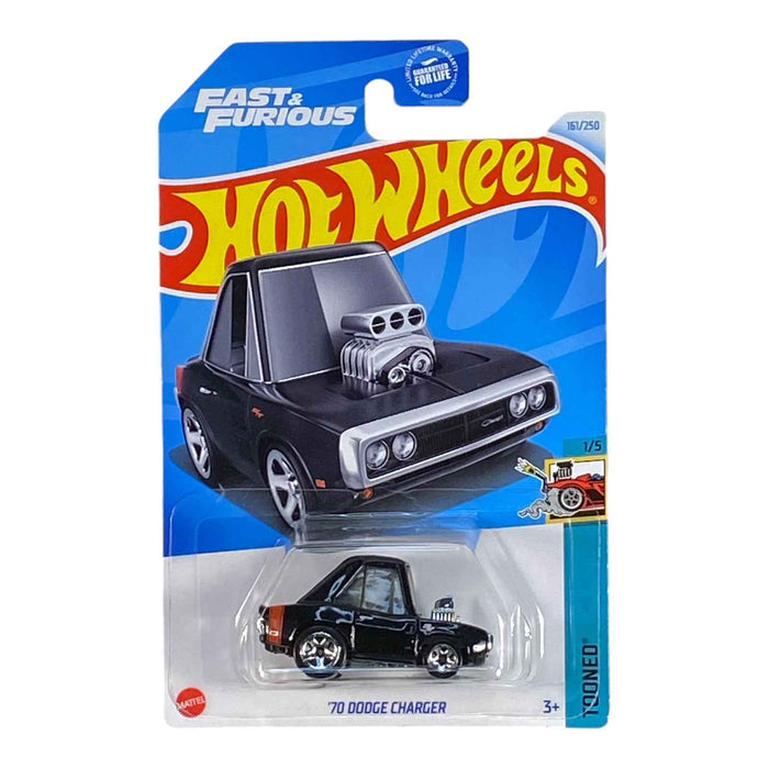Hot Wheels '70 Dodge Charger - Red Stripe on Trunk - Tooned Series 1/5 - for just $1.79! 