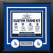 Los Angeles Dodgers Custom MLB Baseball 16x20 Picture Frame Kit (Multiple Colors) - for just $62.99! 