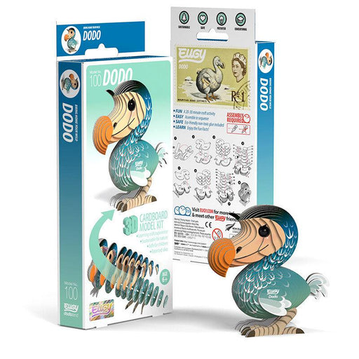 Dodo 3D Cardboard Model Kit Eugy - for just $11.99! 