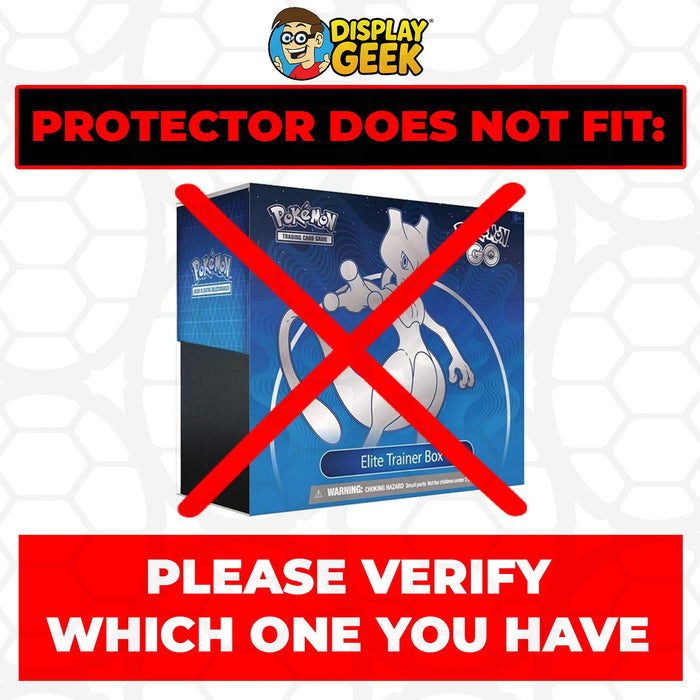 Plastic Protector for Pokemon TCG Pokemon GO Pokemon Center Elite Trainer Box Plus - for just $16.99! 