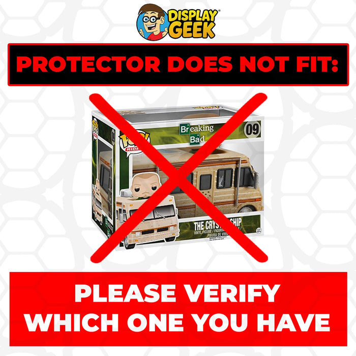 Pop Protector for Funko Pop Rides Walt with the Crystal Ship #310 Box - for just $13.99! 