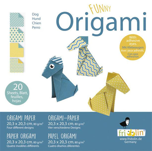 Dog Funny Origami Kit Fridolin - for just $5.99! 