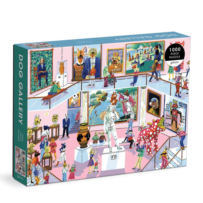 Dog Gallery 1000 Piece Jigsaw Puzzle Galison - for just $19.99! 
