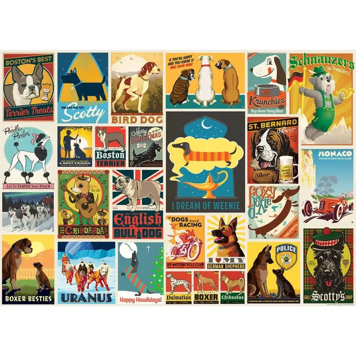 Dog Lovers by Anderson Design 1000 Piece Jigsaw Puzzle MasterPieces - for just $17.99! 