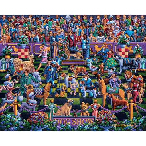 Dog Show 210 Piece Jigsaw Puzzle Dowdle - for just $11.99! 