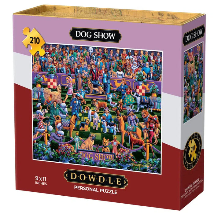 Dog Show 210 Piece Jigsaw Puzzle Dowdle - for just $11.99! 