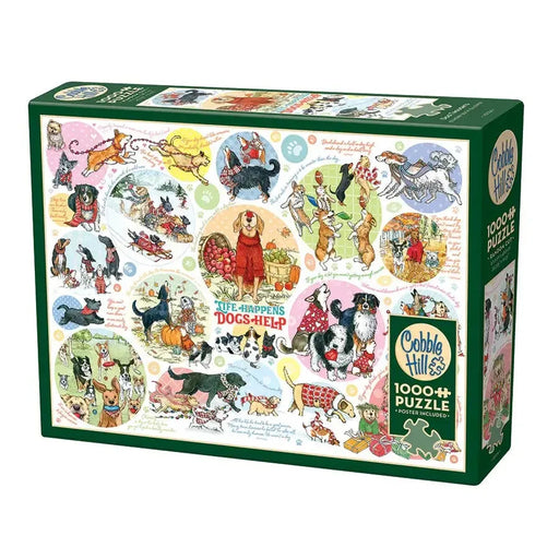Dog Thoughts 1000 Piece Jigsaw Puzzle Cobble Hill - for just $20.99! 