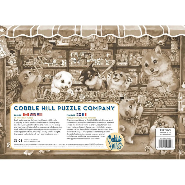 Dog Treats 35 Piece Tray Jigsaw Puzzle Cobble Hill - for just $9.99! 