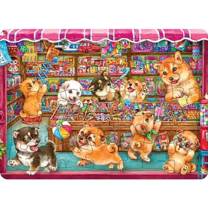 Dog Treats 35 Piece Tray Jigsaw Puzzle Cobble Hill - for just $9.99! 