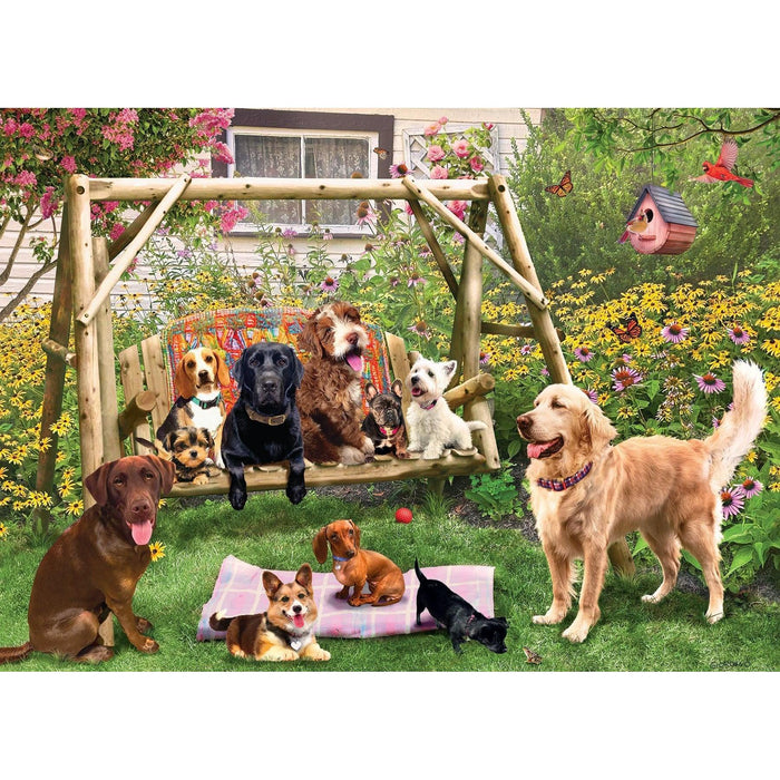 Doggie Daycare 500 Piece Jigsaw Puzzle Cobble Hill - for just $17.99! 