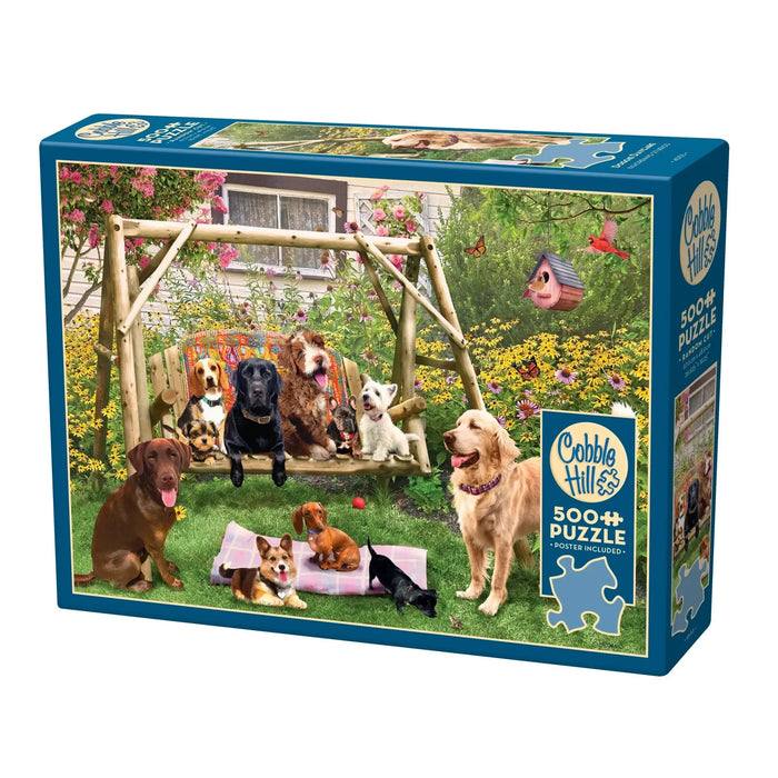 Doggie Daycare 500 Piece Jigsaw Puzzle Cobble Hill - for just $17.99! 