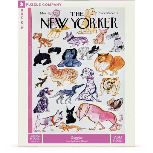 Doggies 750 Piece Jigsaw Puzzle NYPC - for just $23.99! 