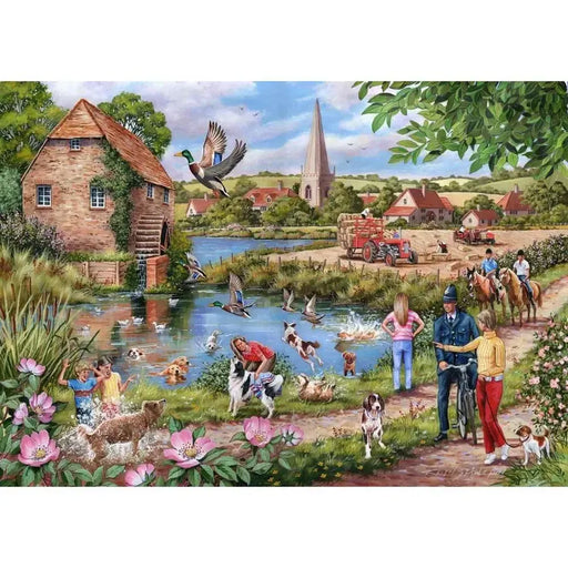 Doggy Paddle 1000 Piece Jigsaw Puzzle HOP - for just $24.99! 