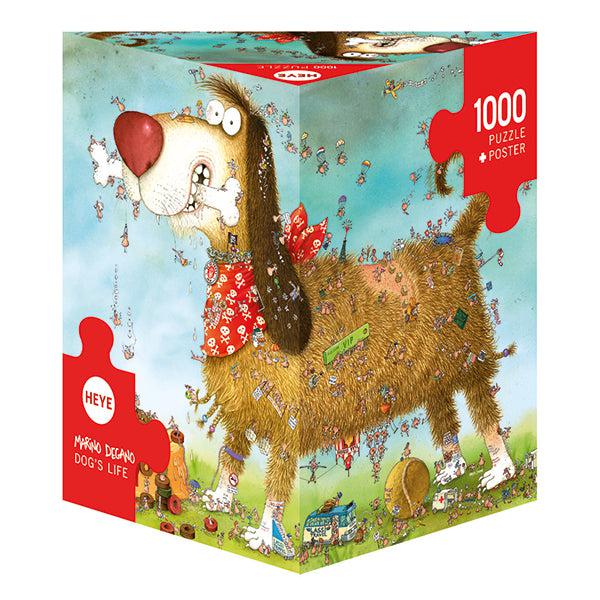 Dog's Life 1000 Piece Jigsaw Puzzle Heye - for just $29.99! 
