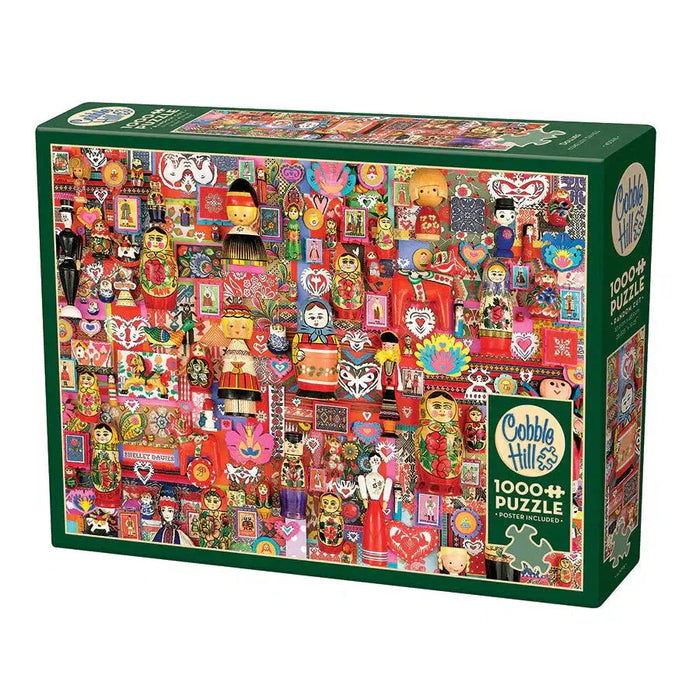 Dollies 1000 Piece Jigsaw Puzzle Cobble Hill - for just $19.99! 