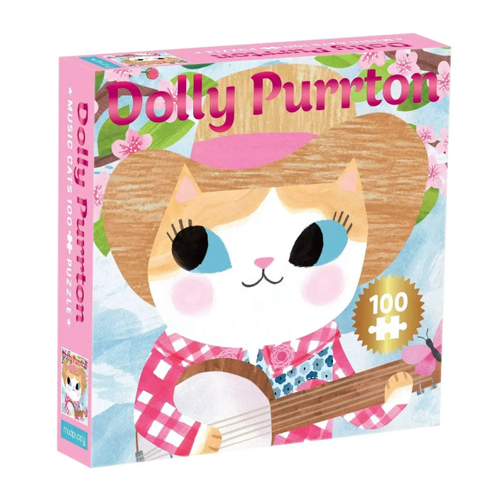 Dolly Purrton Music Cats 100 Piece Jigsaw Puzzle Mudpuppy - for just $15.99! 