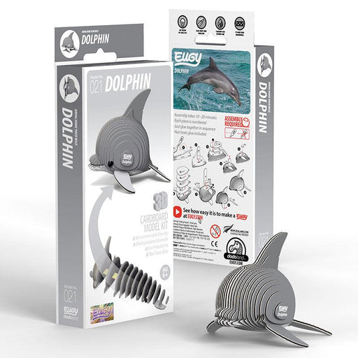 Dolphin 3D Cardboard Model Kit Eugy - for just $11.99! 