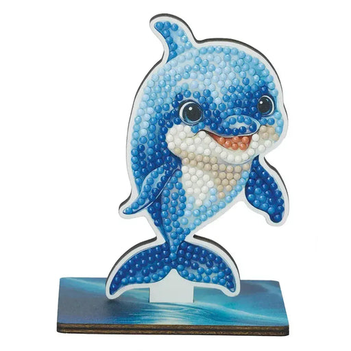 Dolphin "Ocean" Crystal Art Buddies Kit Craft Budd - for just $5.99! 