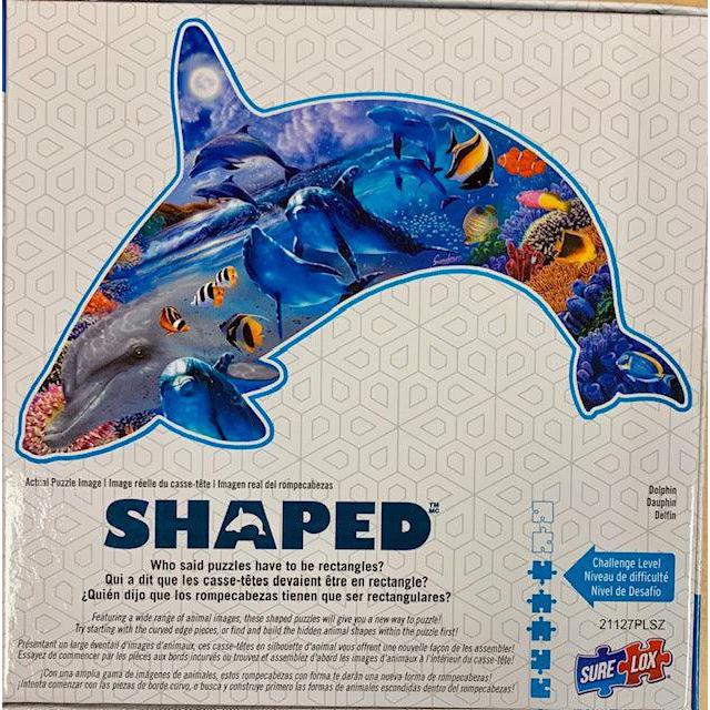 Dolphin Shaped 1000 Piece Jigsaw Puzzle Sure Lox - for just $14.99! 