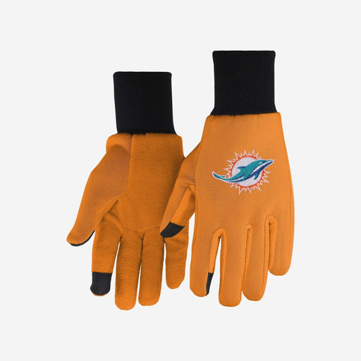 Miami Dolphins Orange Texting Gloves - for just $14.99! 