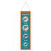 Miami Dolphins 8" x 32" Wool Banner - for just $44.99! 