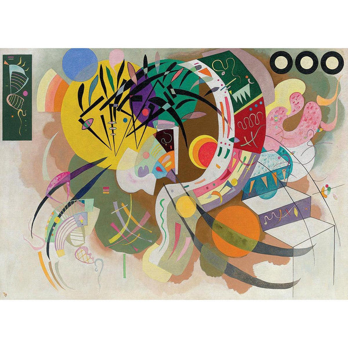 Dominant Curve by Kandinsky 1000 Piece Jigsaw Puzzle Eurographics - for just $21.99! 