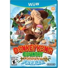 Front cover view of Donkey Kong Country: Tropical Freeze - Wii U 