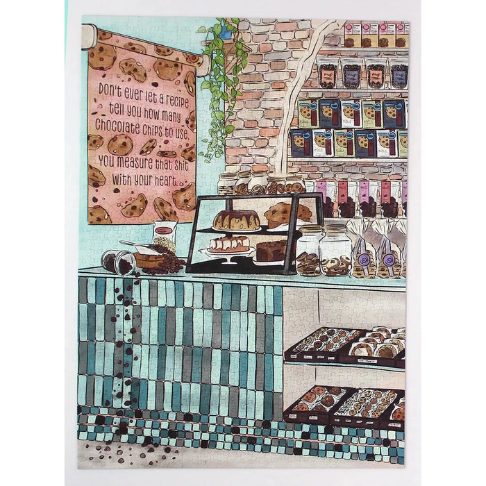 Don't ever let a recipe... 1000 Piece Soft Touch Jigsaw Puzzle Ellembee - for just $24.99! 