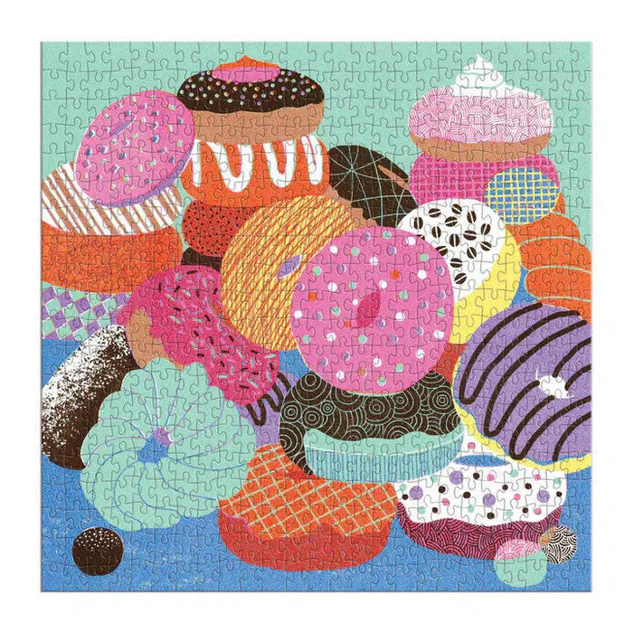 Donut Club 500 Piece Jigsaw Puzzle Galison - for just $17.99! 