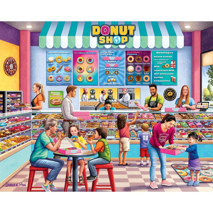 Donut Shop 210 Piece Jigsaw Puzzle Boardwalk - for just $11.99! 