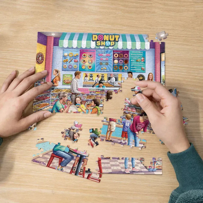 Donut Shop 210 Piece Jigsaw Puzzle Boardwalk - for just $11.99! 