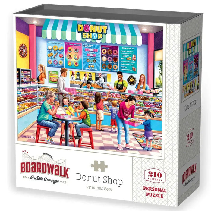 Donut Shop 210 Piece Jigsaw Puzzle Boardwalk - for just $11.99! 