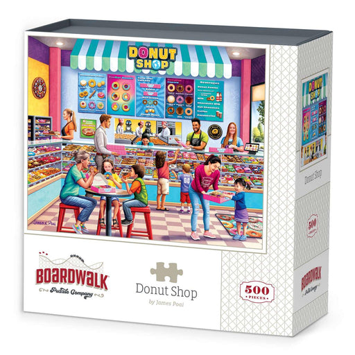 Donut Shop 500 Piece Jigsaw Puzzle Boardwalk - for just $21.99! 
