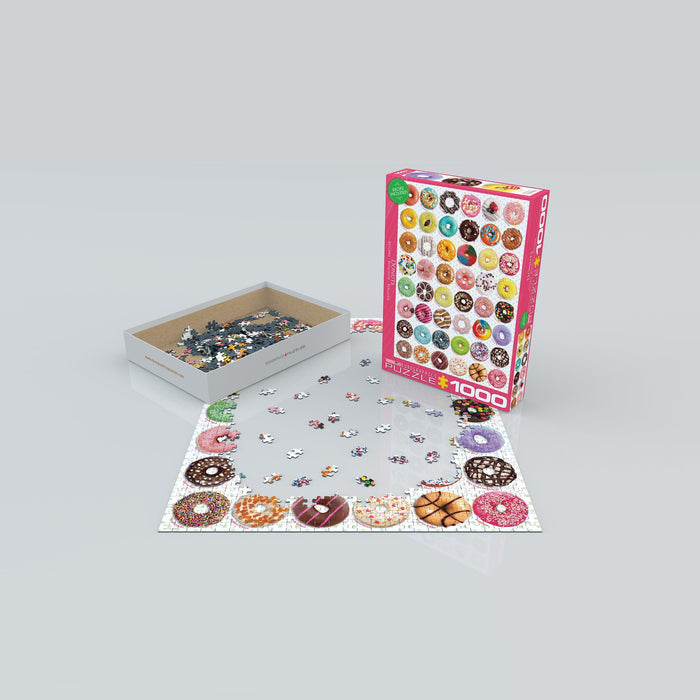 Donuts 1000 Piece Jigsaw Puzzle Eurographics - for just $19.99! 
