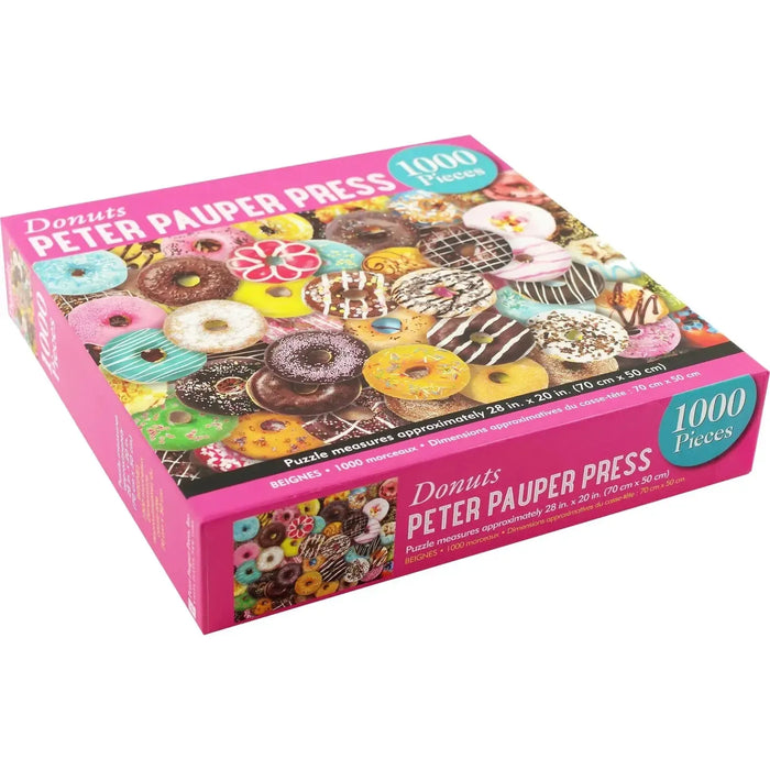 Donuts 1000 Piece Jigsaw Puzzle Peter Pauper - for just $19.99! 