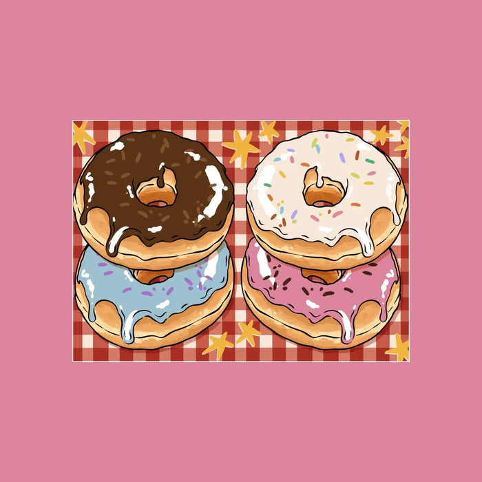 Donuts 99 Piece Mini Jigsaw Puzzle Puzzledly - for just $9.99! 