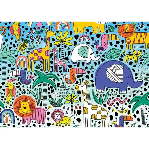 Doodle Safari 1000 Piece Jigsaw Puzzle Enjoy - for just $24.99! 