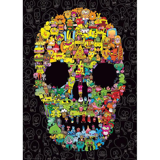 Doodle Skull Burgerman 1000 Piece Jigsaw Puzzle Heye - for just $29.99! 