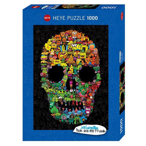 Doodle Skull Burgerman 1000 Piece Jigsaw Puzzle Heye - for just $29.99! 